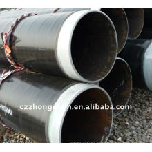 X42 / X52 / X60 / X65 / X70 Tubo de acero espiral con tubo 3PE / SSAW